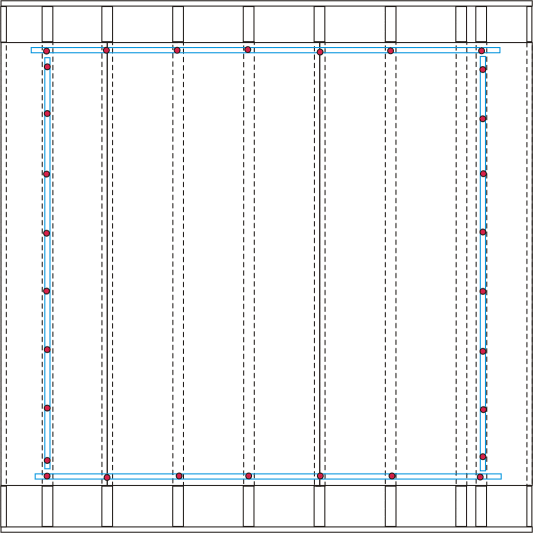 Монтаж u-профиля для каркаса фальшбалок подвесного потолка из гипсокартона