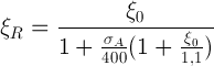 формула для определения величины кси
