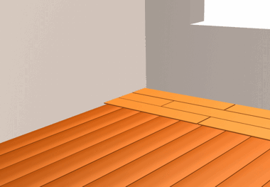 направление укладки ламинатной доски по старому деревянному полу